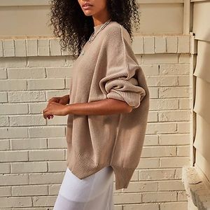 Free People Easy Street Tunic in Oat